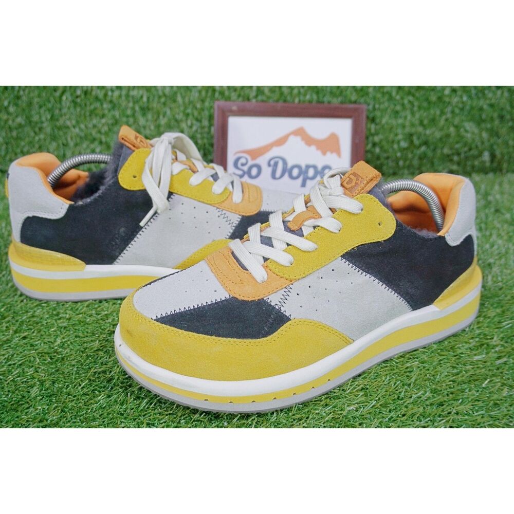 DECKERS X LAB Men’s KO-Z Sport Low Suede Sneakers - Men's Size 10